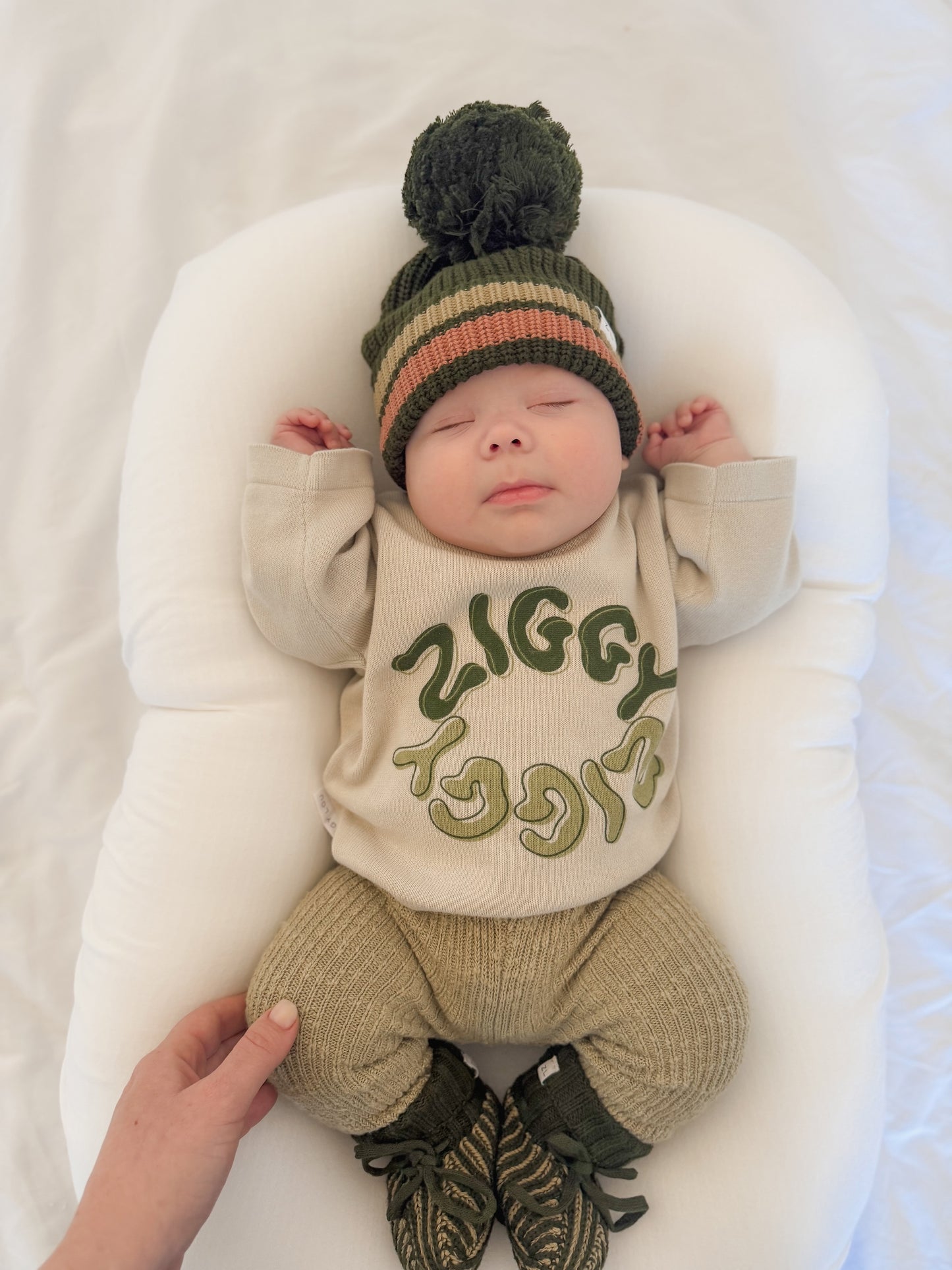 ZIGGY LOU BOOTIES | PESTO