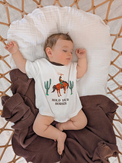 BLOSSOM AND PEAR SLOUCH ROMPER | HOLD YOUR HORSES