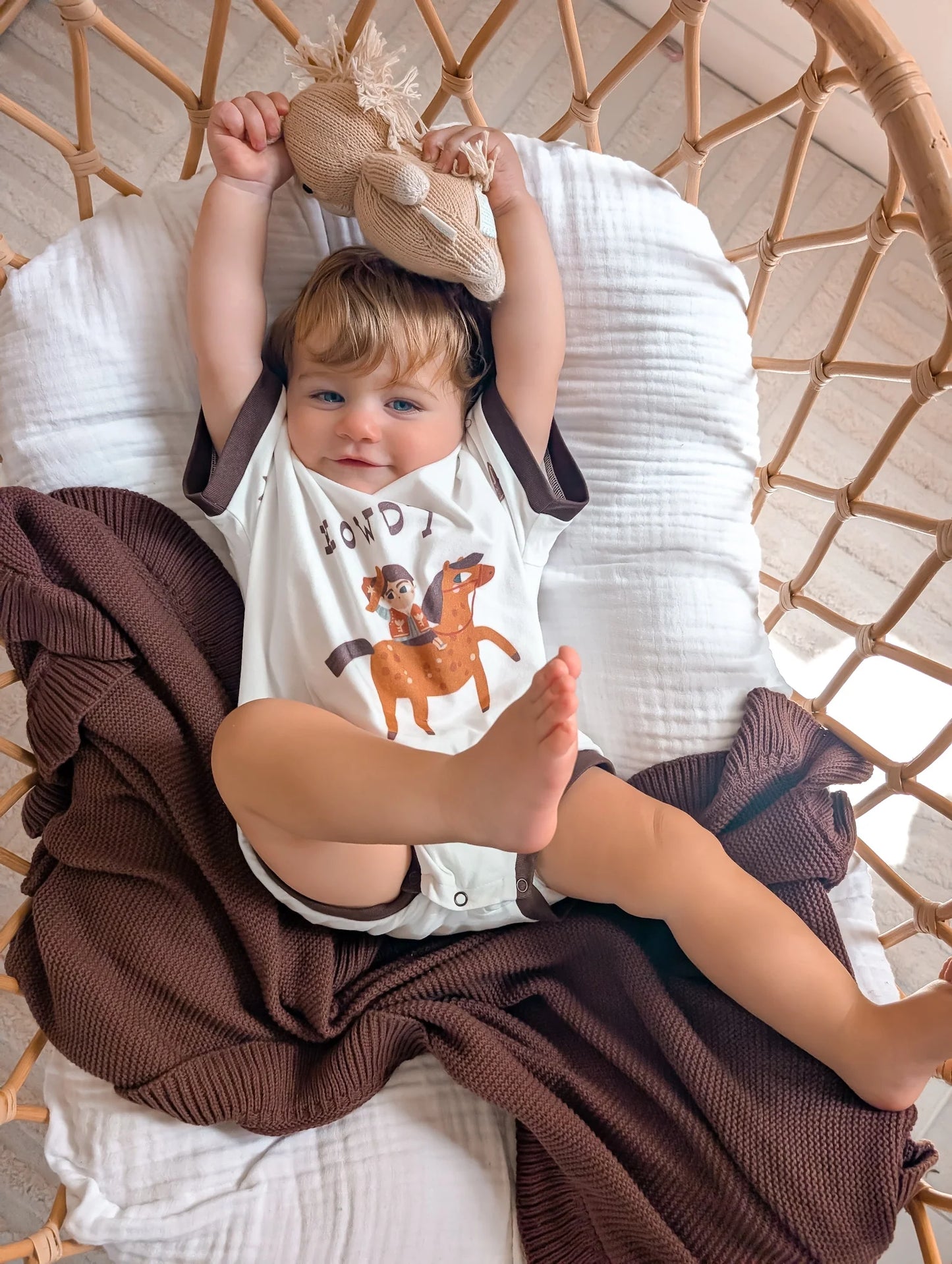 BLOSSOM AND PEAR SLOUCH ROMPER | HOWDY
