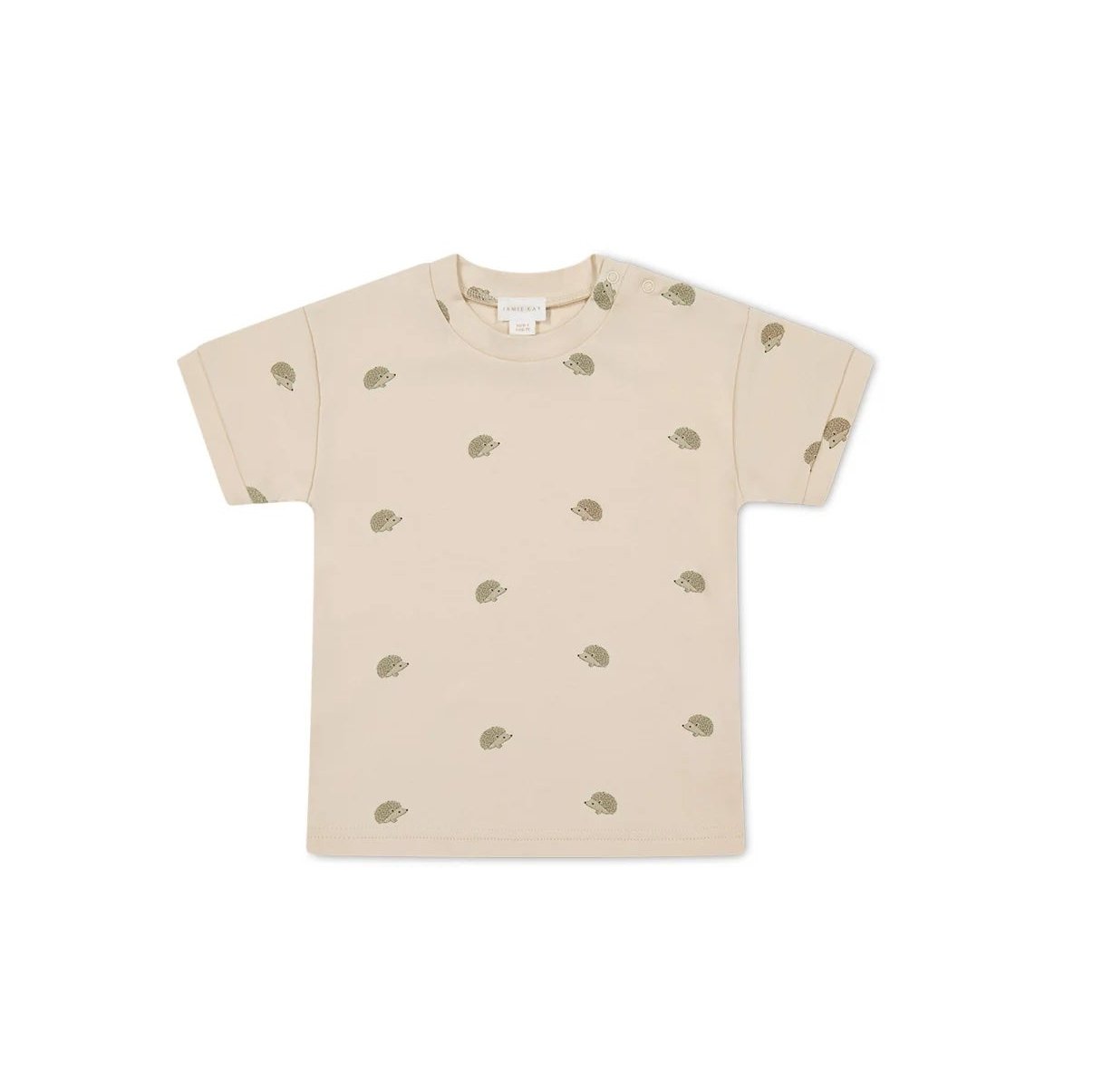 Jamie Kay Pima Cotton Eddie T-Shirt - Henry Hedgehog