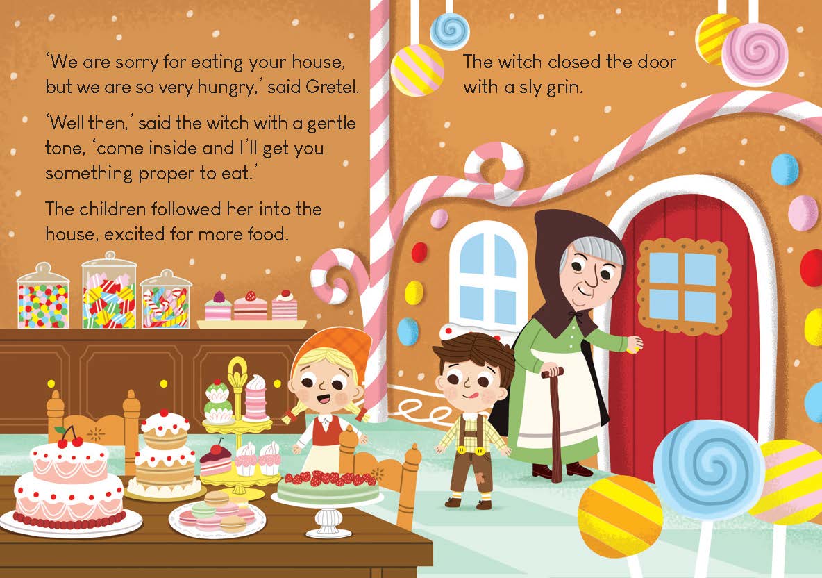 Kids Little Readers Hardcover Book - Hansel And Gretel