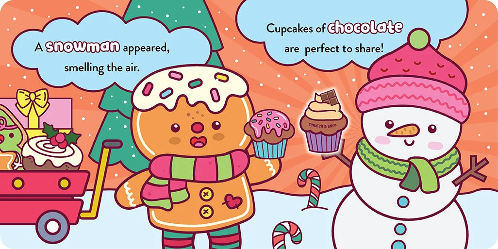 KIDS BOARD BOOK | SCRATCH AND SNIFF | A VERY YUMMY CHRISTMAS