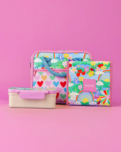 THE SOMEWHERE CO SNACK BAG | RAINBOW GARDEN