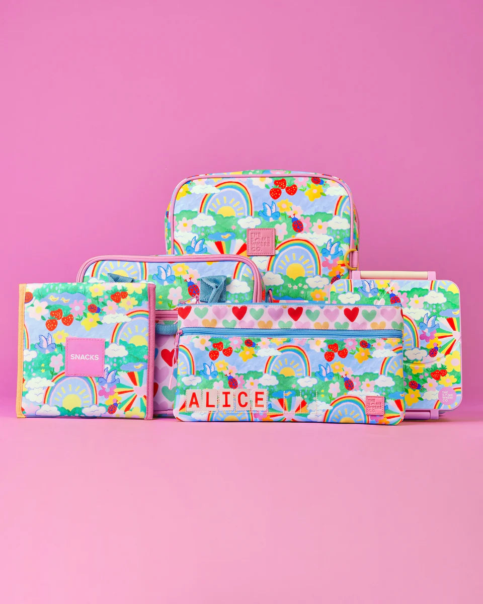 THE SOMEWHERE CO SNACK BAG | RAINBOW GARDEN