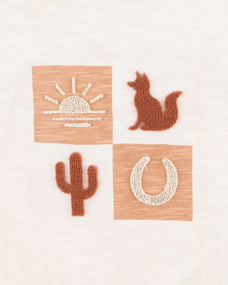 FOX AND FINCH | ORGANIC TUFTED BODYSUIT | PHOENIX