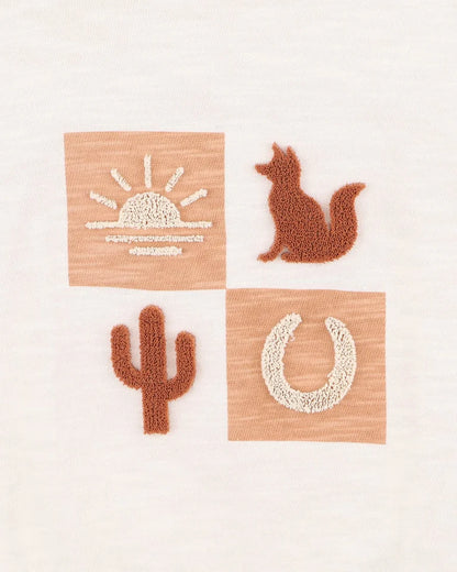 FOX AND FINCH | ORGANIC TUFTED BODYSUIT | PHOENIX