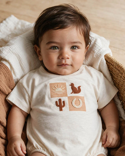 FOX AND FINCH | ORGANIC TUFTED BODYSUIT | PHOENIX