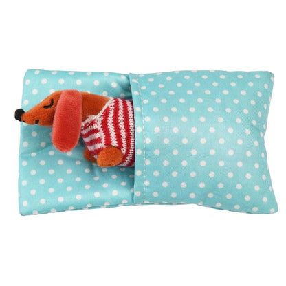 REX LONDON MINI SAUSAGE DOG IN A BOX - Angus & Dudley Collections