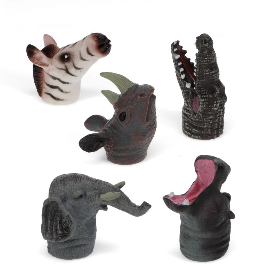 REX LONDON FINGER PUPPET | SAFARI ANIMALS