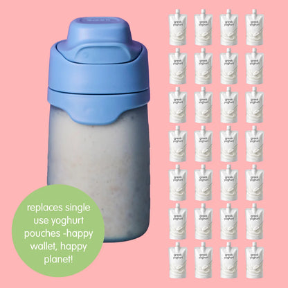 B BOX | REUSABLE YOGHURT POUCH | OCEAN