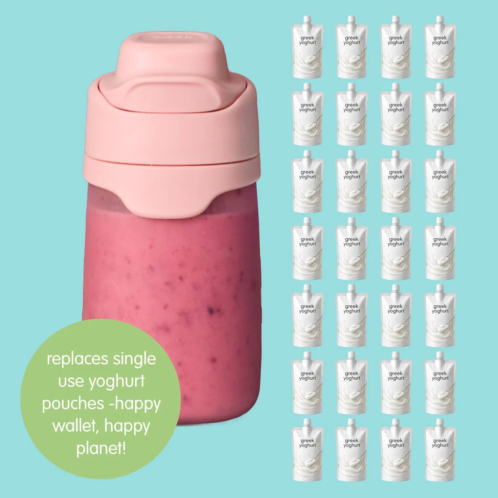 B BOX | REUSABLE YOGHURT POUCH | BERRY