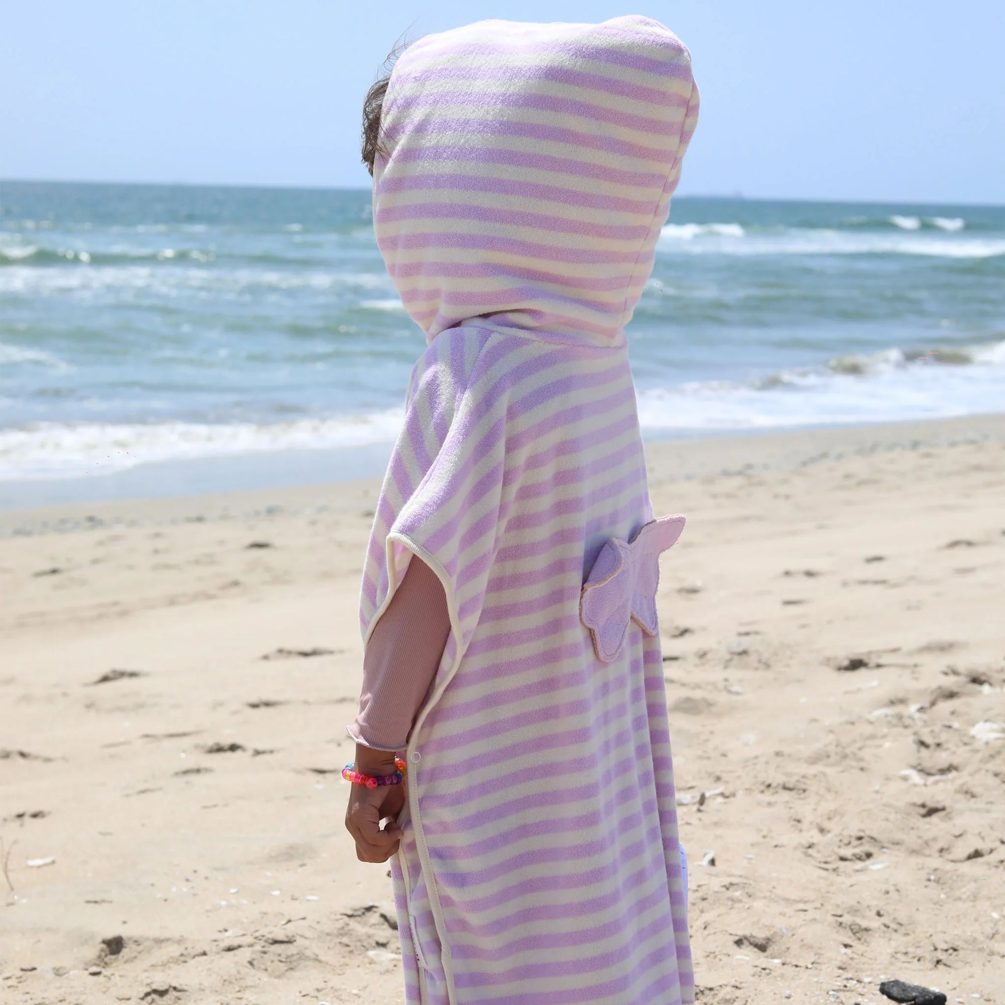 Sunnylife Kids Hooded Towel - Princess Swan Lilac