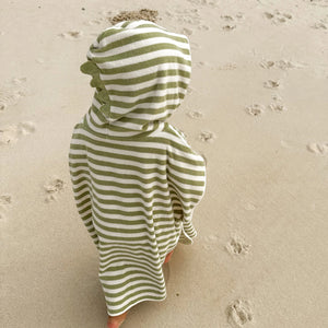 Sunnylife Kids Hooded Towel - Into The Wild Khaki