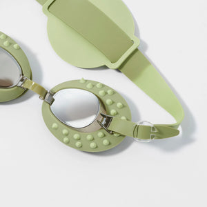 Sunnylife Swim Goggles - Cookie The Croc Khaki