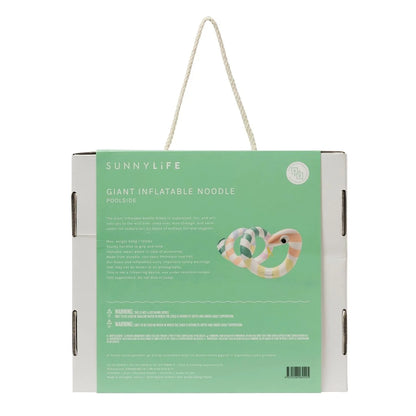 SUNNYLIFE | GIANT INFLATABLE NOODLE | POOLSIDE GELATO