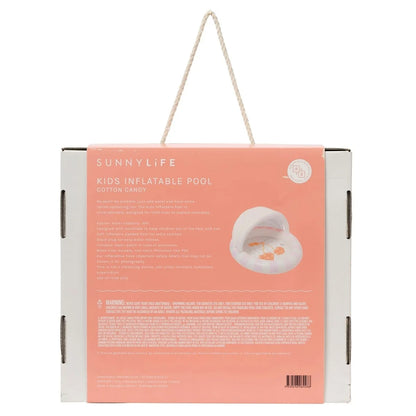 SUNNYLIFE | INFLATABLE POOL | COTTON CANDY CHERRY