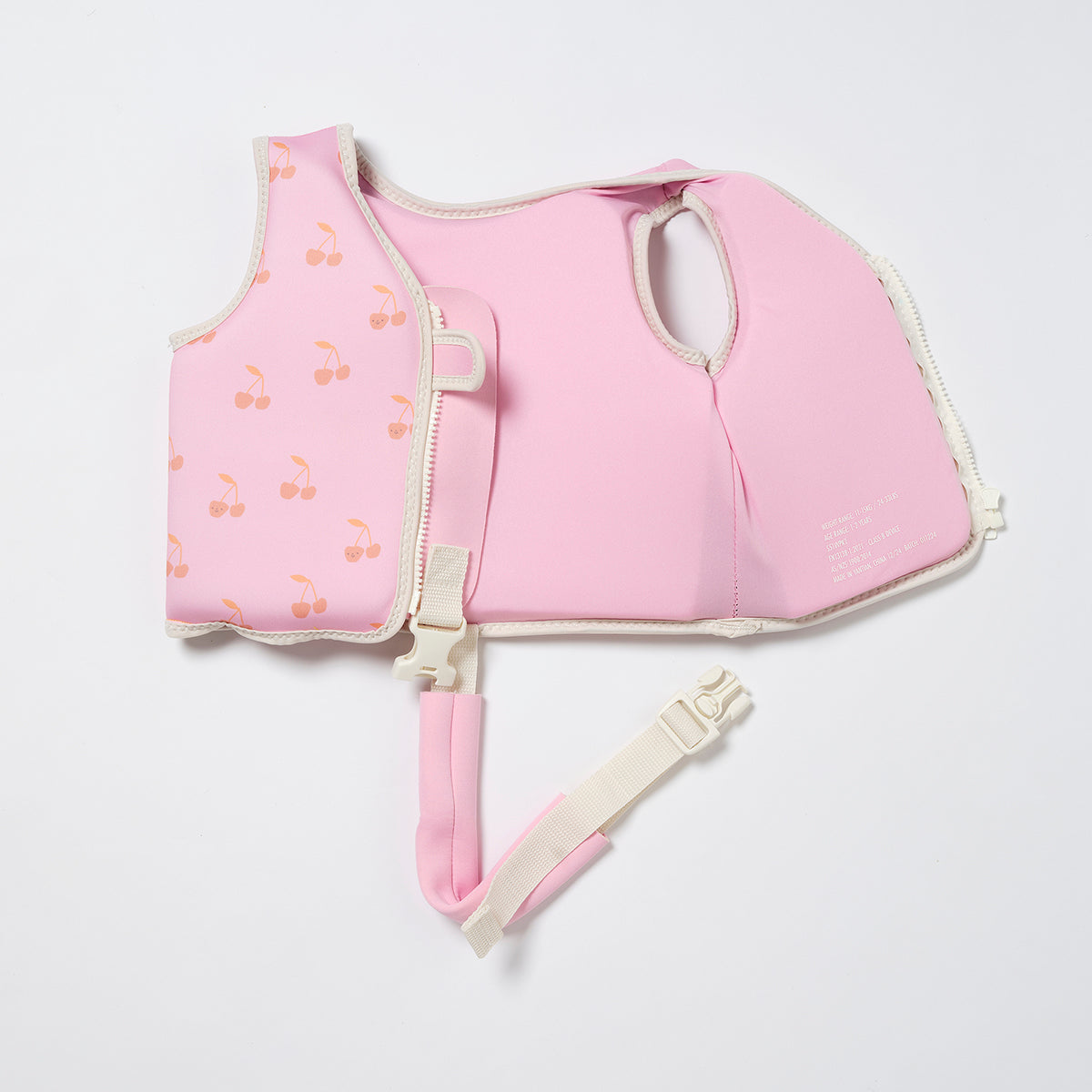 Sunnylife Kids Swim Vest - Cotton Candy Cherry
