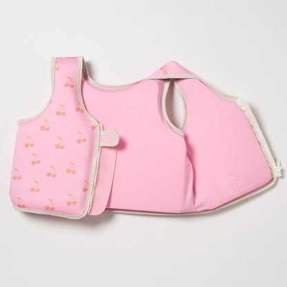 Sunnylife Kids Swim Vest - Cotton Candy Cherry