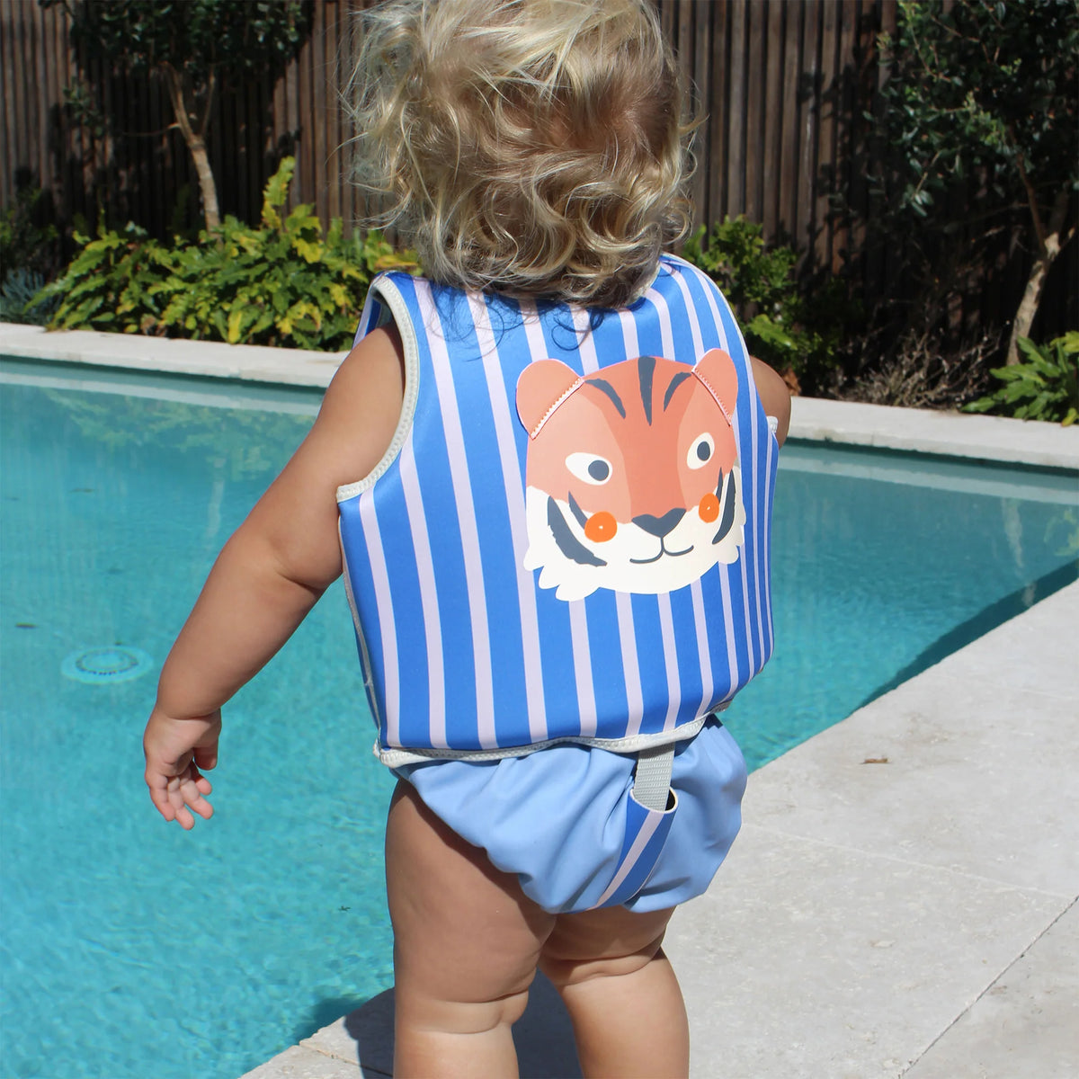 SUNNYLIFE | KIDS SWIM VEST | TINO THE TIGER
