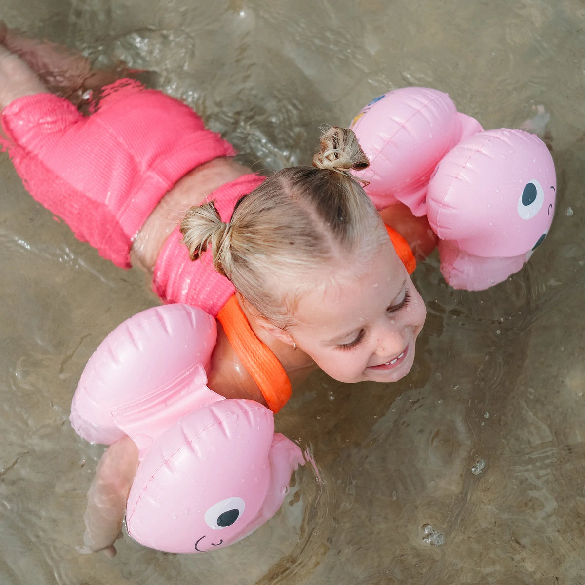 SUNNYLIFE | INFLATABLE ARM BANDS | POPPY THE PEACH
