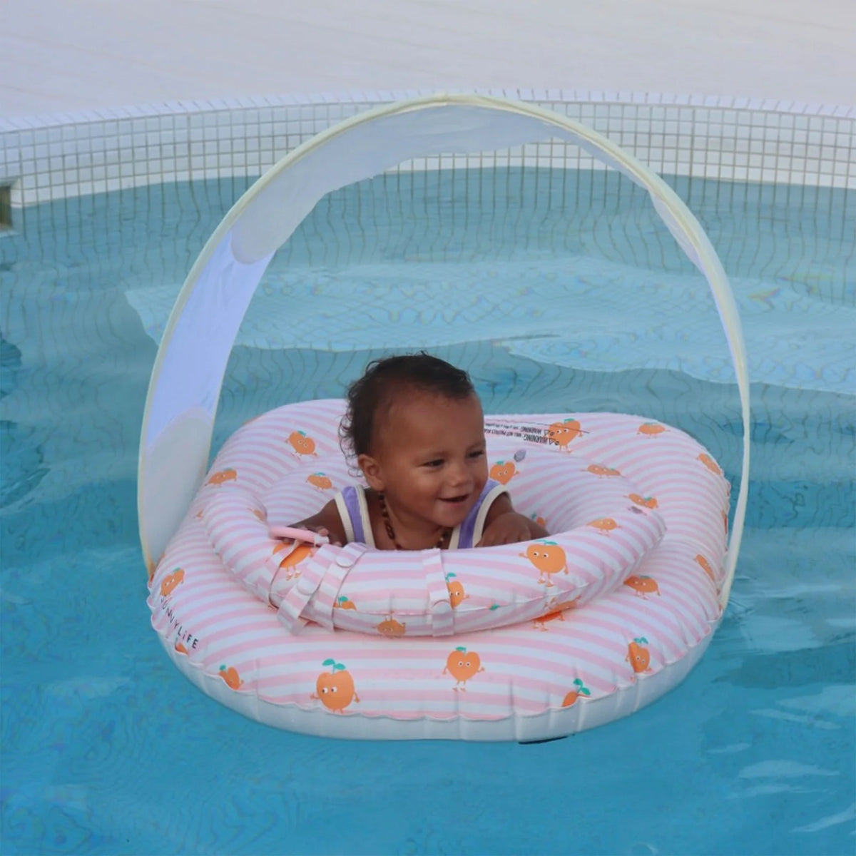 SUNNYLIFE | INTERACTIVE BABY FLOAT | POPPY THE PEACH