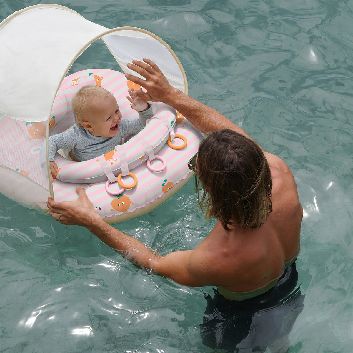 SUNNYLIFE | INTERACTIVE BABY FLOAT | POPPY THE PEACH