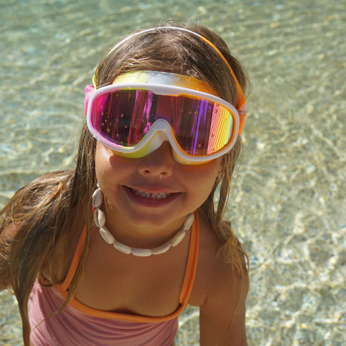 SUNNYLIFE | KIDS SWIM MASK | POPPY THE PEACH