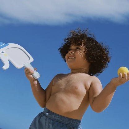 SUNNYLIFE | KIDS VELCRO BEACH BATS | ELI THE ELEPHANT