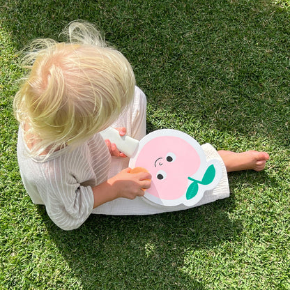 SUNNYLIFE | KIDS VELCRO BEACH BATS | POPPY THE PEACH