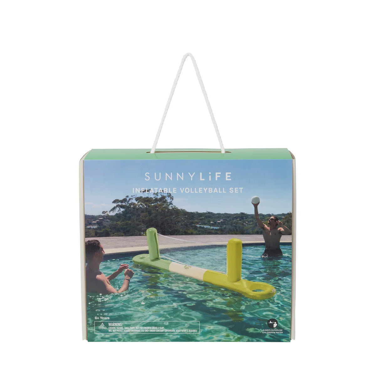 SUNNYLIFE | INFLATABLE VOLLEY BALL SET | TIDES OUT