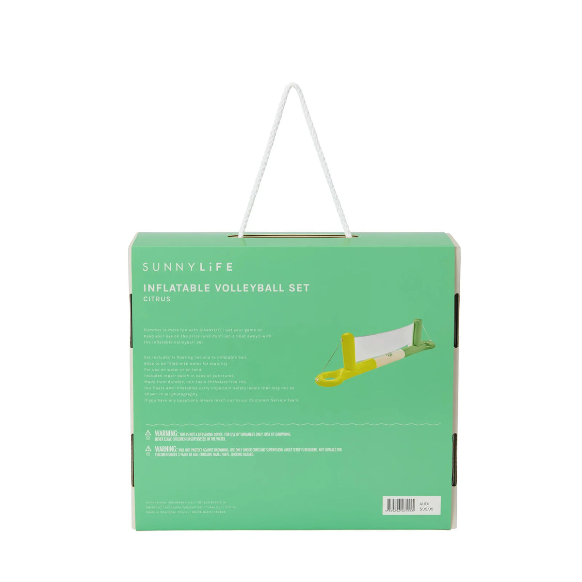 SUNNYLIFE | INFLATABLE VOLLEY BALL SET | TIDES OUT