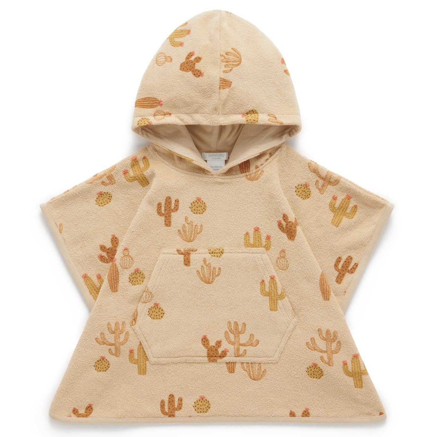 purebaby hooded towel - angus and dudley