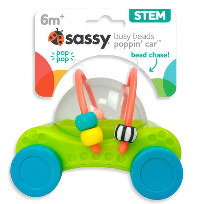 SASSY BABY | BUSY BEADS POPPIN' CAR