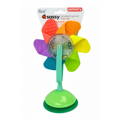 SASSY BABY | PINWHEEL TRAY TOY