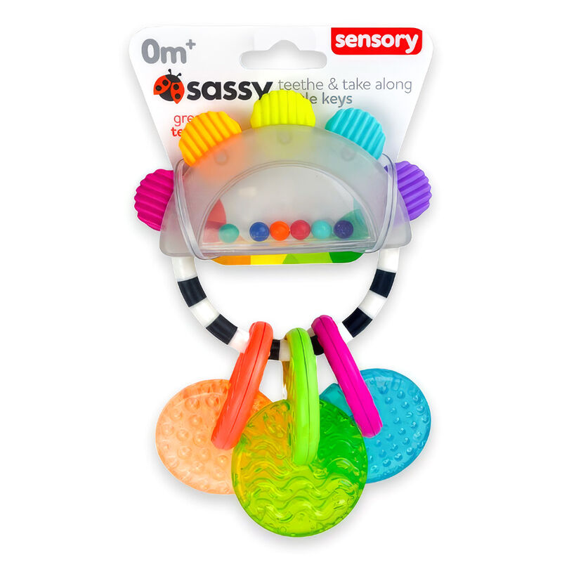 SASSY BABY | TEETHE AND TAKE ALONG KEYS