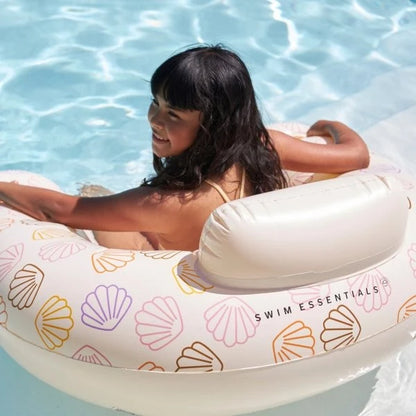 SWIM ESSENTIALS | INFLATABLE HAMMOCK LOUNGE | SEA SHELLS