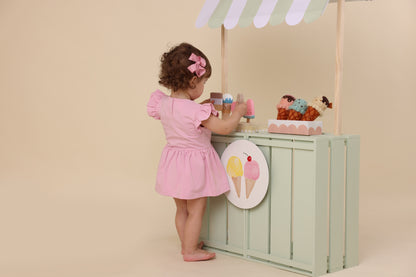 Snuggle Hunny Organic Cotton Short Sleeve Dress | Bubblegum