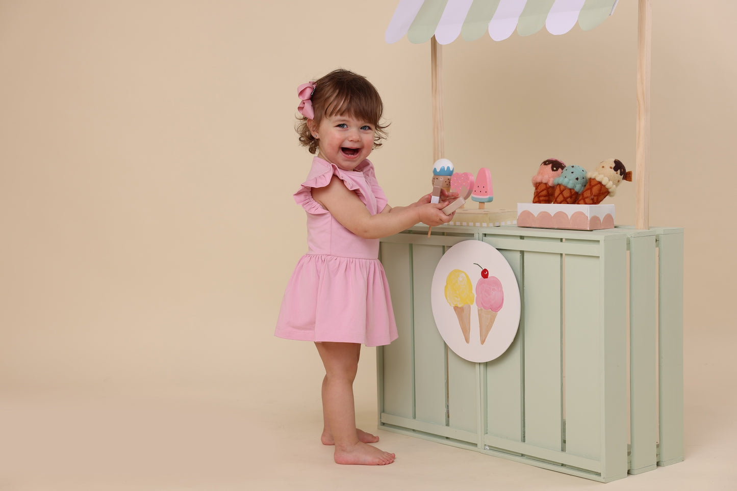 Snuggle Hunny Organic Cotton Short Sleeve Dress | Bubblegum