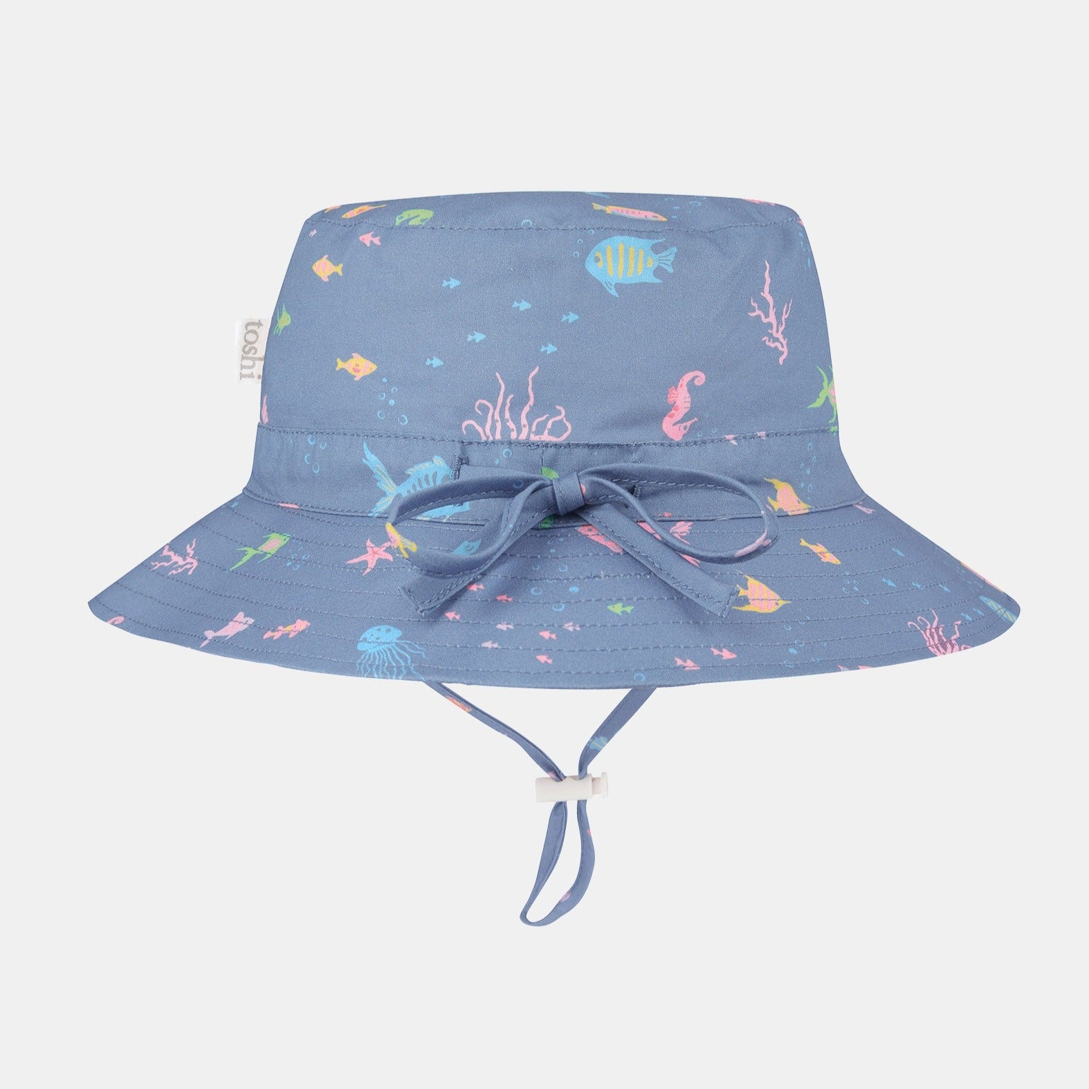 Toshi Dreaming Bucket Sunhat - Seahorse