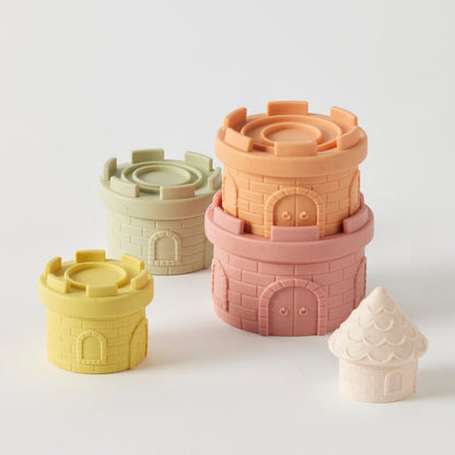 JIGGLE AND GIGGLE ECO FRIENDLY CASTLE STACKER
