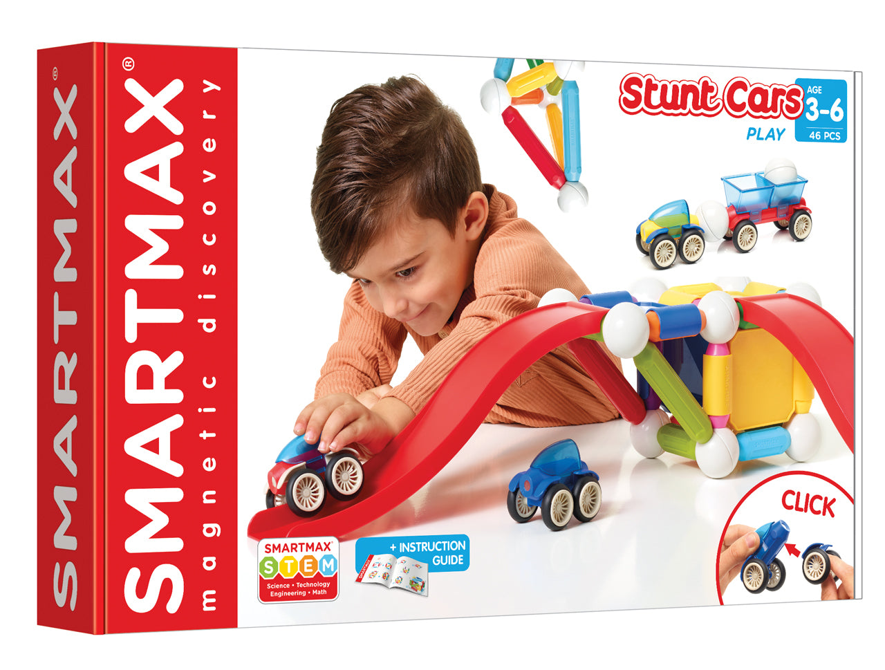 Smart Max Magnetic Discovery - Stunt Cars