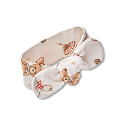 SNUGGLE HUNNY | TOPKNOT HEADBAND | SANTA'S TOY SHOP