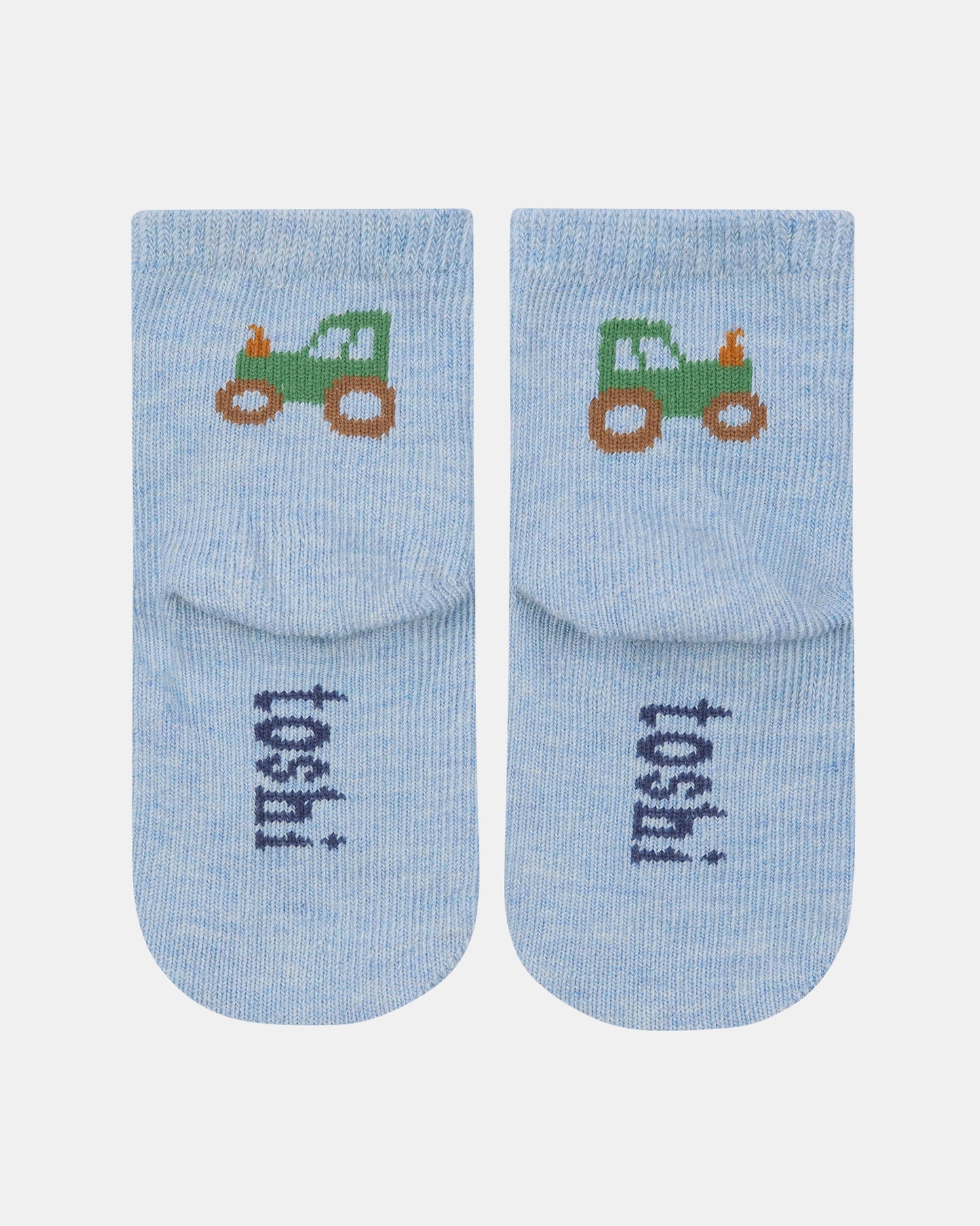 TOSHI ORGANIC ANKLE SOCKS | TINY TRACTORS