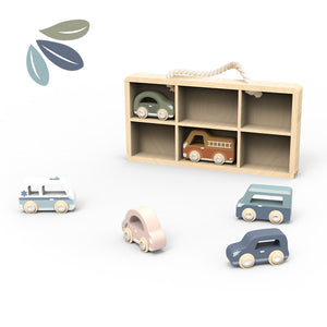 Speedy Monkey Wooden Car Display Case