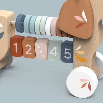 SPEEDY MONKEY PUPPY PULL-ALONG - Angus & Dudley Collections