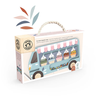 SPEEDY MONKEY | ICE CREAM MAGNETIC MAZE