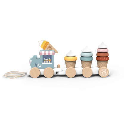 SPEEDY MONKEY | ICE CREAM STACKING TRAIN