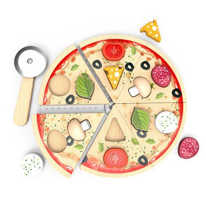 SPEEDY MONKEY | WOODEN PIZZA PUZZLE