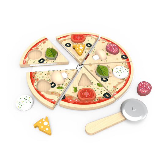 SPEEDY MONKEY | WOODEN PIZZA PUZZLE
