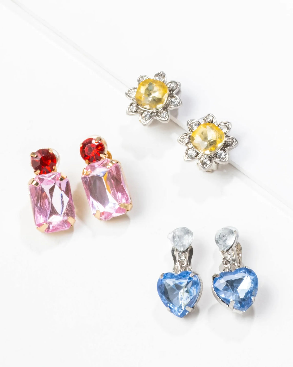 SUPER SMALLS | CLIP ON EARRING SET | DINNER AND A MOVIE